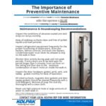 Kolpak P8-1008-FT Polar Pak 10' x 8' x 8' Indoor Walk-In Freezer with Top-Mounted Refrigeration