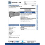 Beverage-Air WTR72AHC-FLT 72