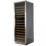 Eurodib USF168D Single Section 154-Bottle Dual Temperature Full Glass Door Wine Refrigerator Eurodib USF168D Single Section 154-Bottle Dual Temperature Full Glass Door Wine Refrigerator
