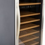 Eurodib USF168D Single Section 154-Bottle Dual Temperature Full Glass Door Wine Refrigerator Eurodib USF168D Single Section 154-Bottle Dual Temperature Full Glass Door Wine Refrigerator