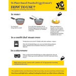 Yo Egg Plant-Based Poached Egg 1.79 oz. - 60/Case