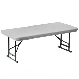 Correll Adjustable Height Folding Table, 24 Correll Adjustable Height Folding Table, 24