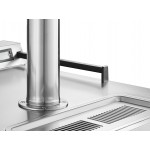 Beverage-Air DZ24HC-1-S Double Tap Dual Zone Kegerator Beer Dispenser - Stainless Steel, (4) 1/6 Keg Capacity