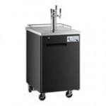 Avantco UDD-1-HC-S Triple Tap Kegerator Beer Dispenser - Stainless Steel, (1) 1/2 Keg Capacity