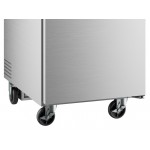 Avantco UDD-1-HC-S Triple Tap Kegerator Beer Dispenser - Stainless Steel, (1) 1/2 Keg Capacity