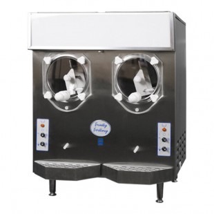Frosty Factory 215R 2-1 24 Qt. Remote-Cooled Frozen Cocktail Machine Kit with 2 Double Cylinder Dispensers - 115V Frosty Factory 215R 2-1 24 Qt. Remote-Cooled Frozen Cocktail Machine Kit with 2 Double Cylinder Dispensers - 115V
