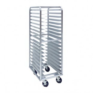 Cres Cor 273-65-12/1818 18 Pan End Load Roll-In Refrigerator Rack - Assembled Cres Cor 273-65-12/1818 18 Pan End Load Roll-In Refrigerator Rack - Assembled