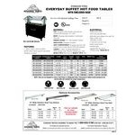 Advance Tabco B2-240-B-S-SB Enclosed Base Everyday Buffet Stainless Steel Two Pan Electric Hot Food Table with Stainless Steel Liners - Open Well - 208/240V Advance Tabco B2-240-B-S-SB Enclosed Base Everyday Buffet Stainless Steel Two Pan Electric Hot Food Table with Stainless Steel Liners - Open Well - 208/240V
