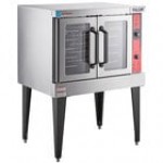 Vulcan VC4GD-1 1D150K Natural Gas Single Deck Full Size Gas Convection Oven with Solid State Controls and Legs - 50,000 BTU Vulcan VC4GD-1 1D150K Natural Gas Single Deck Full Size Gas Convection Oven with Solid State Controls and Legs - 50,000 BTU