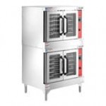 Vulcan VC4GD-1 1D150K Natural Gas Single Deck Full Size Gas Convection Oven with Solid State Controls and Legs - 50,000 BTU Vulcan VC4GD-1 1D150K Natural Gas Single Deck Full Size Gas Convection Oven with Solid State Controls and Legs - 50,000 BTU