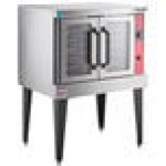 Vulcan VC4GD-1 1D150K Natural Gas Single Deck Full Size Gas Convection Oven with Solid State Controls and Legs - 50,000 BTU Vulcan VC4GD-1 1D150K Natural Gas Single Deck Full Size Gas Convection Oven with Solid State Controls and Legs - 50,000 BTU