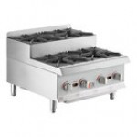 Cooking Performance Group R-CPG-24-NL 4 Burner Gas Countertop Range / Hot Plate - 88,000 BTU Cooking Performance Group R-CPG-24-NL 4 Burner Gas Countertop Range / Hot Plate - 88,000 BTU