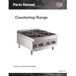 Cooking Performance Group R-CPG-24-NL 4 Burner Gas Countertop Range / Hot Plate - 88,000 BTU Cooking Performance Group R-CPG-24-NL 4 Burner Gas Countertop Range / Hot Plate - 88,000 BTU
