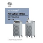 Airrex 1 Ton Portable Air-Cooled Air Conditioner HSC-12R - 12,000 BTU, 115V, 1 Phase