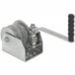 Vestil Steel Double Wall Mounted Hand Winch WALL-D - 1,500 lb. Capacity