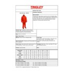 Tingley Comfort-Tuff Orange 2-Piece Rainsuit S63219.XL - XL Tingley Comfort-Tuff Orange 2-Piece Rainsuit S63219.XL - XL