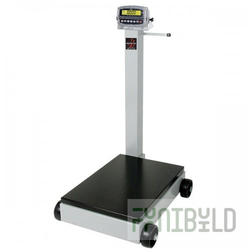 Cardinal Detecto 5852F-190 500 lb. / 220 kg. Portable Digital Floor Scale with 190 Indicator and Tower Display, Legal for Trade