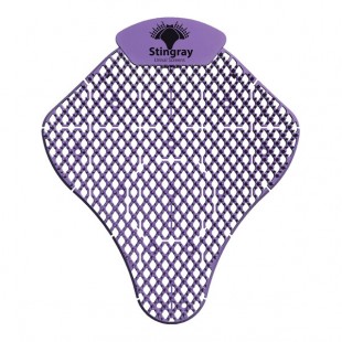 WizKid Stingray STGRY-LAV Lavender Scent Urinal Screen - 6/Case WizKid Stingray STGRY-LAV Lavender Scent Urinal Screen - 6/Case