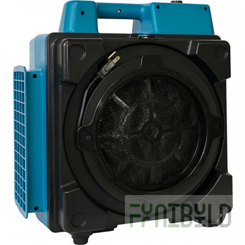 XPOWER X-2580 Professional 4-Stage 5-Speed HEPA Mini Air Scrubber - 1/2 hp
