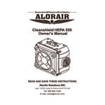 AlorAir CleanShield HEPA 550 Yellow 3-Stage Filtration Industrial Air Scrubber - 115V AlorAir CleanShield HEPA 550 Yellow 3-Stage Filtration Industrial Air Scrubber - 115V