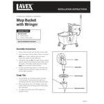 Lavex Wet Mop Kit with 35 Qt. Yellow Mop Bucket, Wet Floor Sign, Handle, and 12 Mop Heads Lavex Wet Mop Kit with 35 Qt. Yellow Mop Bucket, Wet Floor Sign, Handle, and 12 Mop Heads