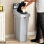 Rubbermaid® Slim Jim 2185053 23 Gallon Single-Stream Landfill Station with Lid