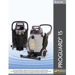 ProTeam 107359 15 Gallon ProGuard 15 Wet / Dry Vacuum with Tool Kit and Front Mount Squeegee - 120V