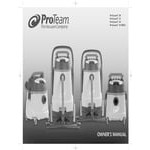 ProTeam 107359 15 Gallon ProGuard 15 Wet / Dry Vacuum with Tool Kit and Front Mount Squeegee - 120V