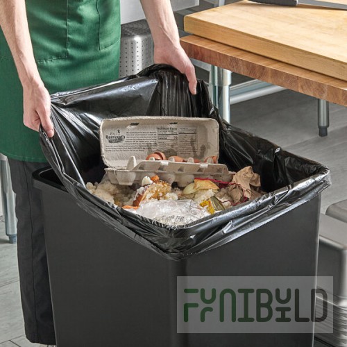EcoStrong Plus PCRL4046SHK 45 Gallon 1.35 Mil 40