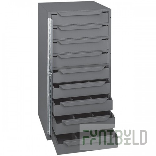 Durham Mfg 9-Drawer Steel Storage Cabinet 611-95
