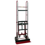 Wesco Industrial Products 1,200 lb. Steel Appliance Hand Truck with 8 Wesco Industrial Products 1,200 lb. Steel Appliance Hand Truck with 8