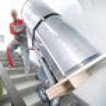 Magliner 725 lb. Heavy-Duty Powered Stair Climbing Hand Truck with Folding Handle HDL360F