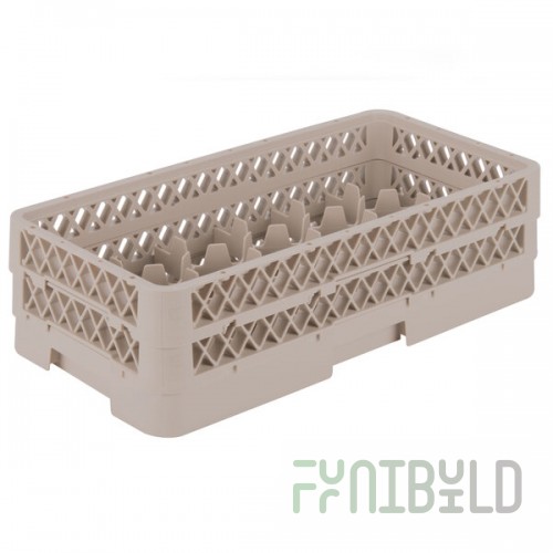 Vollrath HR1D1A Traex® Half-Size Beige 17 Compartment 5 1/2