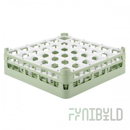 Vollrath 52779 Signature Full-Size Light Green 36-Compartment 4 13/16