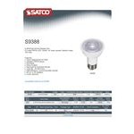 Satco S9388 6.5 Watt (60 Watt Equivalent) Warm White LED Reflector Light Bulb - 120V (PAR16) Satco S9388 6.5 Watt (60 Watt Equivalent) Warm White LED Reflector Light Bulb - 120V (PAR16)