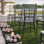 Lancaster Table & Seating Steel Reinforced Heavy-Duty Black Resin Chiavari Chair Lancaster Table & Seating Steel Reinforced Heavy-Duty Black Resin Chiavari Chair