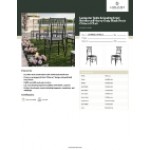 Lancaster Table & Seating Steel Reinforced Heavy-Duty Black Resin Chiavari Chair Lancaster Table & Seating Steel Reinforced Heavy-Duty Black Resin Chiavari Chair