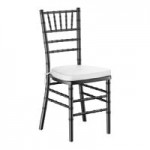 Lancaster Table & Seating Steel Reinforced Heavy-Duty Black Resin Chiavari Chair Lancaster Table & Seating Steel Reinforced Heavy-Duty Black Resin Chiavari Chair