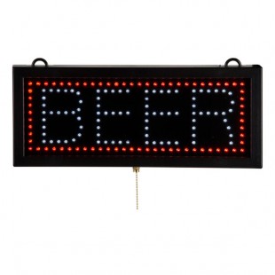 Aarco BEE06S Beer LED Sign