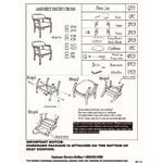 Boss B9545-BE Blue Vinyl Captain's Chair with Casters
