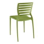 Lancaster Table & Seating Sol Sea Moss Green Resin Side Chair