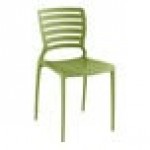 Lancaster Table & Seating Sol Sea Moss Green Resin Side Chair