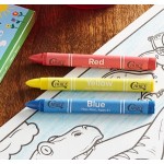 Choice 3 Pack Triangular Kids' Restaurant Crayons in Print Box - 500/Case Choice 3 Pack Triangular Kids' Restaurant Crayons in Print Box - 500/Case