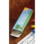 Choice 3 Pack Triangular Kids' Restaurant Crayons in Print Box - 500/Case Choice 3 Pack Triangular Kids' Restaurant Crayons in Print Box - 500/Case
