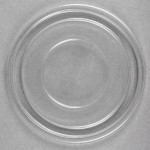 Sabert 51032T300 FreshPack Clear Flat Round Lid - 300/Case