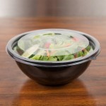 Sabert 51032T300 FreshPack Clear Flat Round Lid - 300/Case