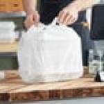 Choice Customizable 1/6 Standard Size White Unprinted Standard-Duty Plastic T-Shirt Bag - 1,000/Case