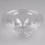 Dart SafeSeal 24 oz. Plastic Tamper-Resistant, Tamper-Evident Bowl with Flat Lid - 150/Case