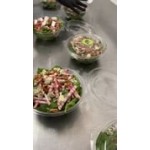 Dart SafeSeal 24 oz. Plastic Tamper-Resistant, Tamper-Evident Bowl with Flat Lid - 150/Case