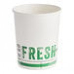 Inno-Pak To Go Fresh 32 oz. Poly-Coated Paper Food Cup - 500/Case Inno-Pak To Go Fresh 32 oz. Poly-Coated Paper Food Cup - 500/Case